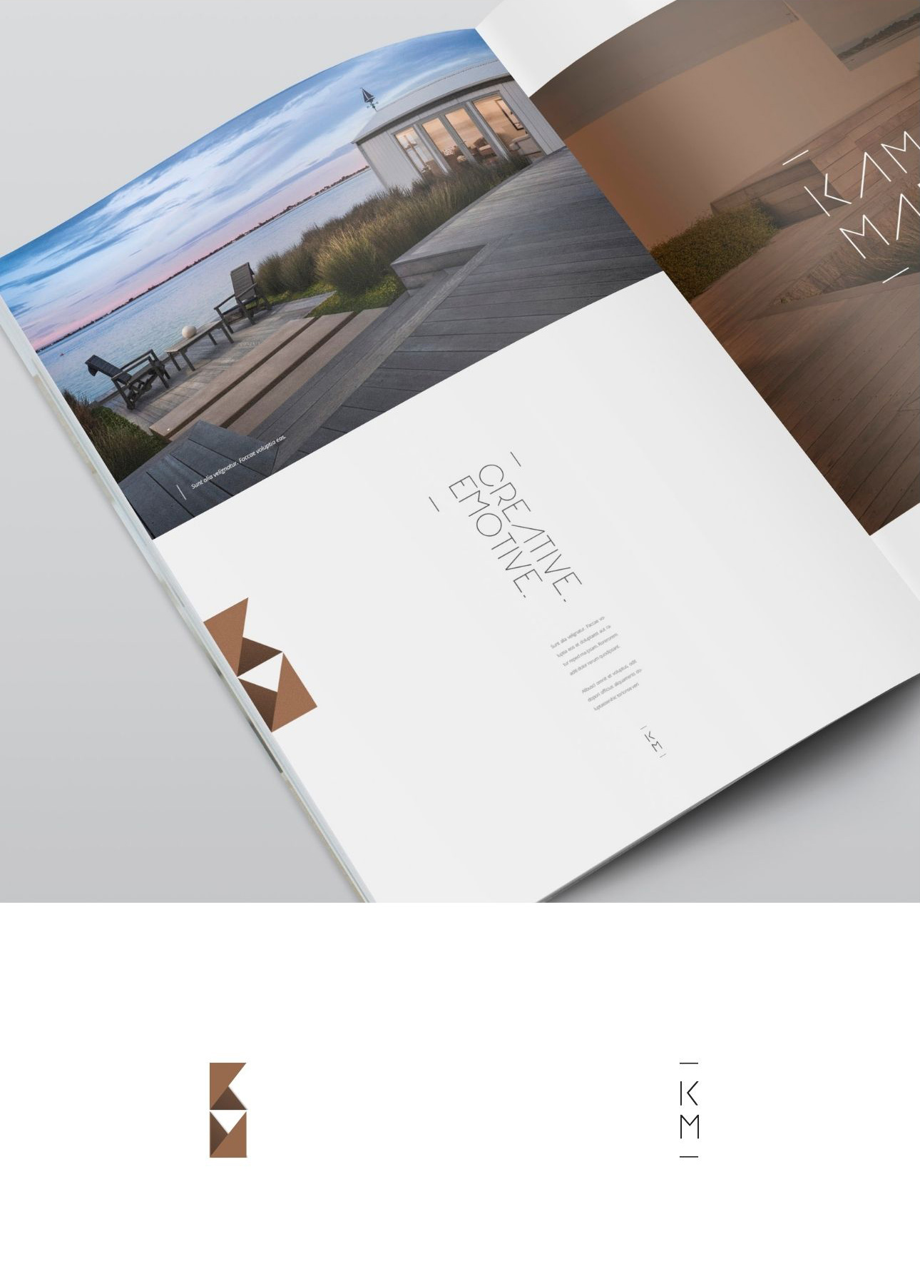 Karmo Marsh Architecture Brochure - Architecture, Brochure, Print Design, Luxury, Print Collateral - Creative digital design portfolio by Mondo Digital agency Christchurch New Zealand