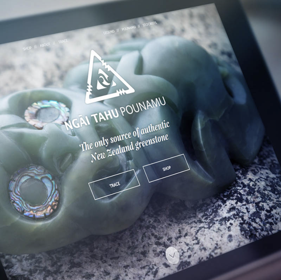 Ngai Tahu Pounamu - Branding, Web Design, Cultural Heritage, Web + App, UX UI Design - Creative digital design portfolio by Mondo Digital agency Christchurch New Zealand